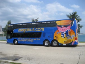 Megabus double decker