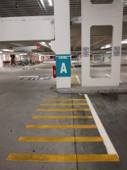 Crosswalk, facing west